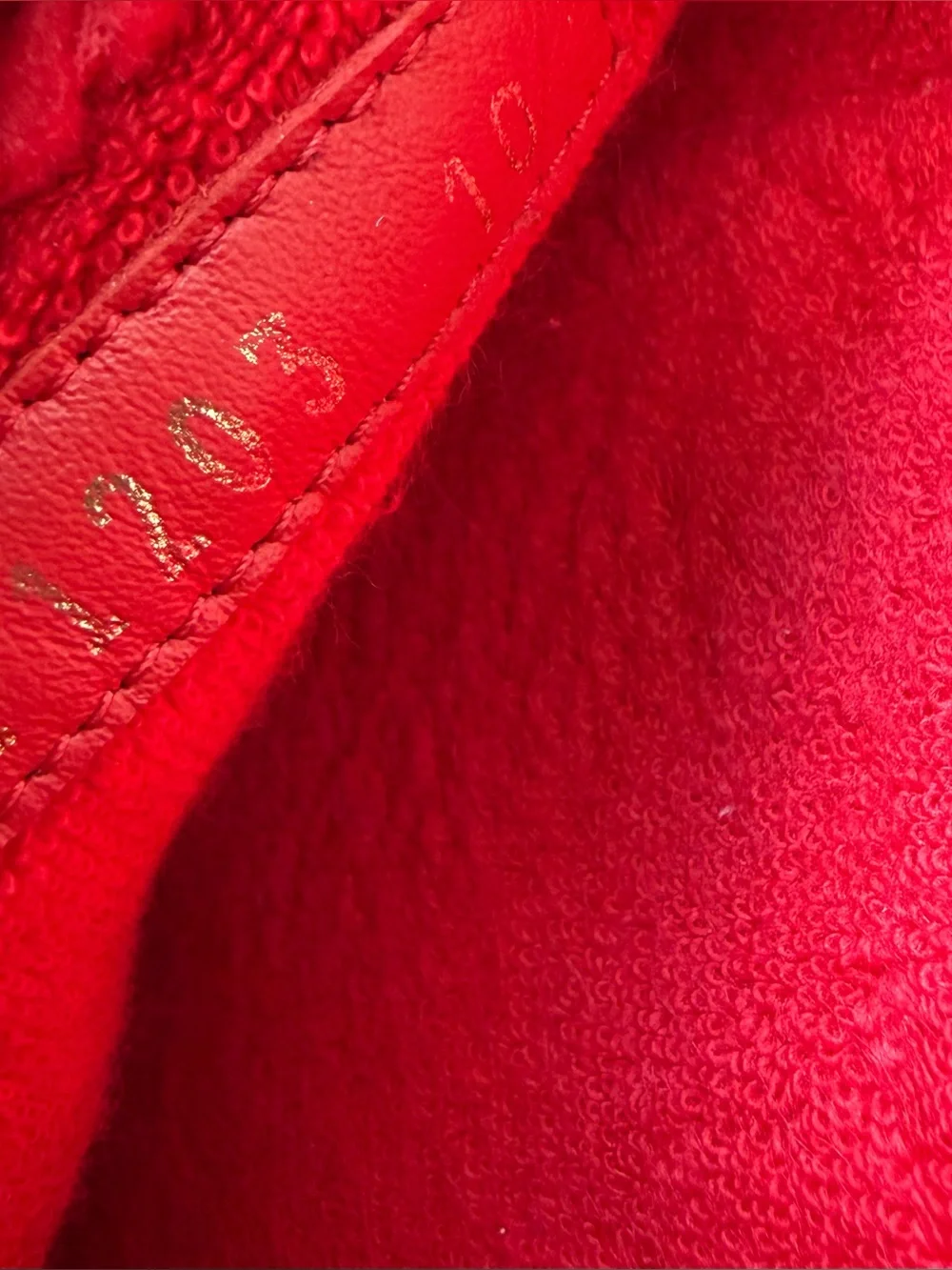 NEW! LOUIS VUITTON Palace Line  Slippers Red Gold Black Damier Size 10 UK/11 UK